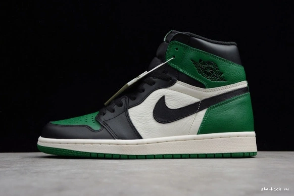 OG 555088-302 Green' 1 Retro High Air 555088-302 'Pine Jordan 0422